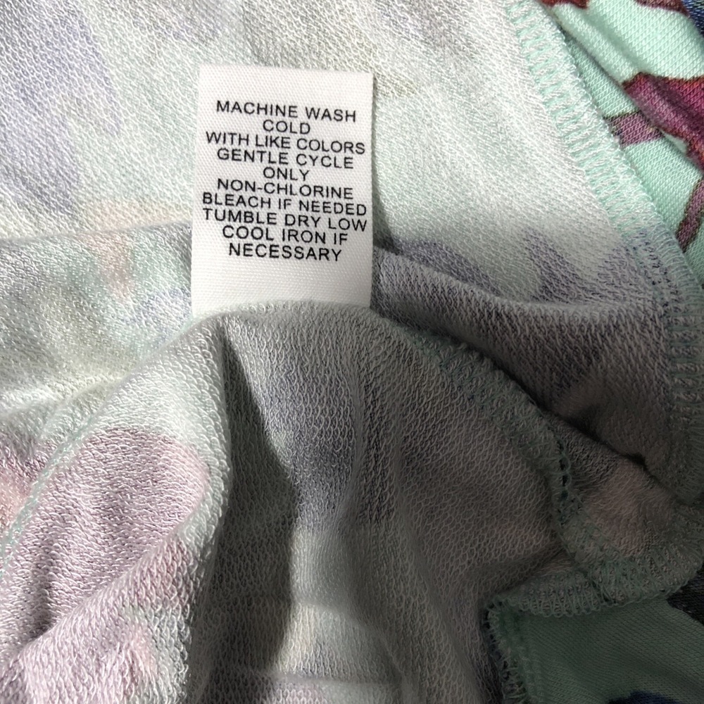 Adyson Parker Women's Long Sleeve Crew Neck Banded Floral Top - Size 2X - Picture 11 of 11
